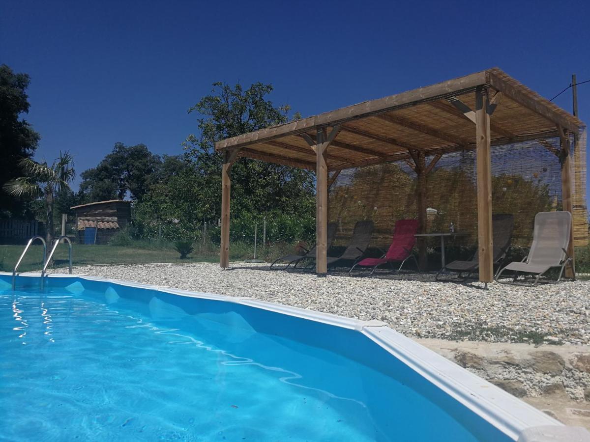 Mas Des Gardies Saint-Julien-de-Peyrolas Buitenkant foto
